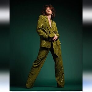 BNWT! Zara bow jaquard blazer (M)